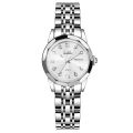 2022 New Lusika Brand Fashion Double Calendar Glow Quartz Waterproof Temperament Women's Watch. 
