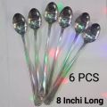 6 Pcs Of Long Handle Spoon Set - Kitchen Utensils. 