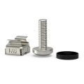 M6*16mm M6*12mm Cabinet Screws Rack Mount Cage Nuts Screw and Washers For Network Server Chassis Distribution Shelves Routers.