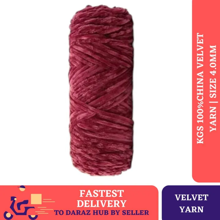 KGS%20100%25%20CHINA%20Microfiber%20Chenille%20CHINA%20Velvet%20Yarn%20%7C%20100%20gm%20%7C%20Crocheting%20and%20Knitting%20Chenille%20Velvet%20Yarn%20%7C%20Hook%20Size%204.0%20mm-5.0mm%20-%20Image%207