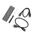EZCast S8000 GEN2 Hard Drive Enclosure M.2 NVME Portable SSD Enclosure PCI-e to USB 3.1 Applicable to 2230/2242/2260/2280mm. 