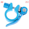 25.4-34.9mm Aluminum Bike Bicycle Seatpost Clamp Quick Release Seat Post.