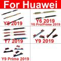 Power On Off Volume Side Button For Huawei Y5 Y6 Y7 Y9 2019 Y6Pro Y6 Y9Prime 2019 Volume Control Power Side Keys Buttons Replace.