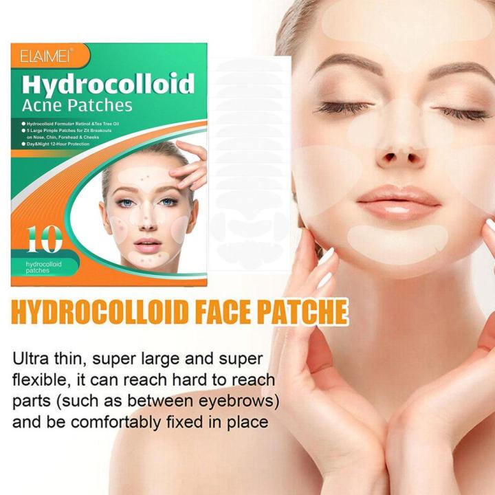 Hydrocolloid%20Acne%20Face%20Mask%20-%205%20Large%20Pimple%20Patches%20For%20Zit%20Breakouts%20On%20Nose,%20Chin,%20Forehead%20And%20Cheeks%2010pcs/box%20R7L7%20-%20Image%204