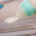 Liquid Squeezable Baby Feeding Food Supplemental Spoon.