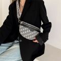 Internet-Famous Disco Bag Small Bag for Women2023New Trendy All-Match Waist BaginsFashionable Shoulder Messenger Bag Chest Bag. 