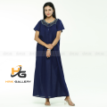 Solid  Colour Cotton Maxi. 