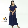 Solid  Colour Cotton Maxi. 