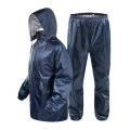Stylist Most Favourable  Rain coat 100% Waterproof -Dark blue men/women. - Rain Coat. 