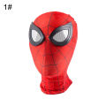 【Happy baby toy store】Kids Adults Spiderman Full Head Mask Hood Helmet Superhero Cosplay Headgear. 