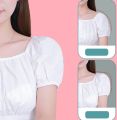 1/2Pairs Soft Padded Shoulder Padding Encryption Foam Shoulder Pads for Blazer T-shirt Clothes Sewing Accessories.