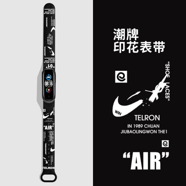 Watch%20strap%20For%20Xiaomi%20Mi%20Band%205/6/7%20/4/3%20Cartoon%20Graffiti%20style%20Strap%20Silicone%20Replaceable%20bracelet%20-%20Image%207