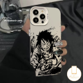 Luxury Plating Meatl Case For Redmi 9A 10 12 9T A1 13C 10A 10C 12C A2 9 9C NFC Note 13 11 12 9 11s 10 8 10s Pro Max Poco X6 M6 M3 C55 Mi 12 11 Lite Trend Anime Cool Luffy Ace Cover. 