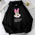 Women's Hoodie Mickey Mouse Print Hoodie Men Fashion Oversize Hoodies Kid Hoodie Girl Coat Women Sweats Y2k Clothes Korea Kawaii. 