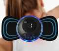 Remote Control Portable Electric Pain Relax Neck Body_Massager With USB Charging Cable -1pcs. 