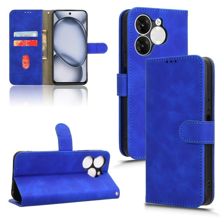 (New)%20Skin%20Feel%20Magnetic%20Flip%20Leather%20Phone%20Case%20For%20itel%20A80%20-%20Image%208
