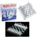 Glass Chess Set - Crystal Chess Showpiec Vintage Choice - Expression of Yourself. 