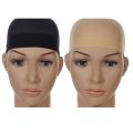 Deluxe Wig Cap Hair Net for Weave 4 Pieces/Pack Hair Wig Nets Stretch Mesh Wig Cap for Making Wigs Free Size(Black&Skin Tone). 