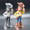 19cm Disney Toy Story 2 Color Woody Cowboy Cartoon PVC Action Figures Dolls Figurines Model Toys Cake Decoration Gifts. 