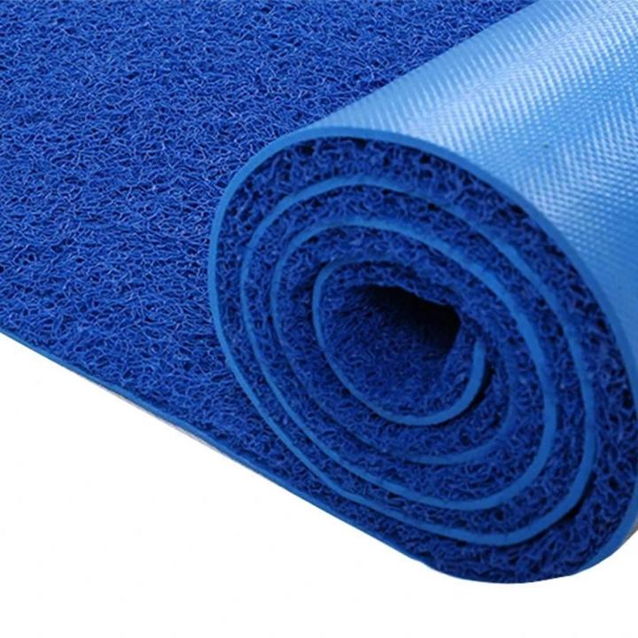 Polyvinyl Chloride-PVC Anti/Non Slip Floor Coil Mat; (4 x 3) Ft, Anti-Fatigue (PVC) Plastic Door Coil Mat, Waterproof & Hard Rubber Plastic Floor/Door Coil Mat