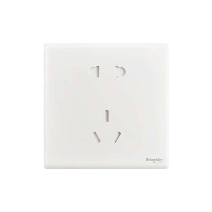 Schneider%20Switch%20Platinum%20Velvet%20White%2086%20One%20Open%20Dual%20Control%20Five%20Hole%20Wall%20USB%20Air%20Conditioning%20Socket%20-%20Image%205