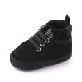 【Amnber Berry Mall】Brand Newborn Baby Boy Shoes Soft Sole Crib Shoes Warm Anti-slip Sneaker Solid First Walkers 1 Year Old 0-18 Months.