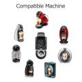 Reusable Capsule Adapter for Nespresso Coffee Capsules Convert with Dolce Gusto Coffee Stainless Steel Machine Accessories.