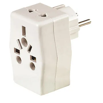 Three Pin Multi Plug multi socket Plug Adapter 3 Way UK Plug Adapter Fuse Type G Multi Plug Adapter