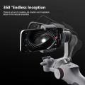 FUNSNAP Capture 5 3-Axis Stabilizer Gimbal Stabilizer with LCD Screen for Smartphone 450g for iPhone 15/14/13/12/11/X Pro Max 8.