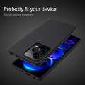 Nillkin ( Redmi Note 12 Pro 5G / Xiaomi POCO X5 Pro ) For Xiaomi Redmi Note 12 Pro 5G / Xiaomi POCO X5 Pro Phone Case Nillkin Super Frosted Shield Hard PC Back Cover Salient Dot Design Case - Black. 