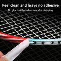 Badminton Racket Protection Sticker With Full Frame Anti-Collision Strip, Racket Head Protection Wire. 