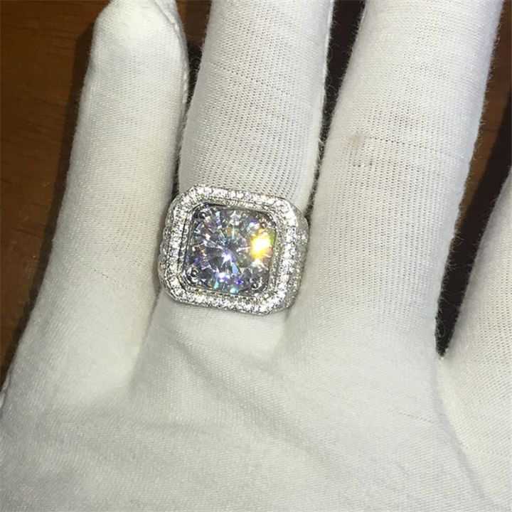 Solitaire%20Male%204ct%20Sona%20Diamond%20Ring%20925%20sterling%20silver%20Jewelry%20Engagement%20Wedding%20band%20Rings%20for%20men%20Luxury%20Party%20accessory%20-%20Image%206