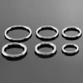 10PC ASTM F136 Titanium Nose Ring Hoop Septum Piercing Clicker 10/12/14/16/18G/20G Nostril Hinged Segment Septo Helix Earrings. 