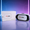 VR BOX 2.0 Virtual Reality 3D Glasses - White and Black by Alpha Technology.