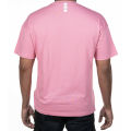 Drop Soulder T-shirt Pink. 