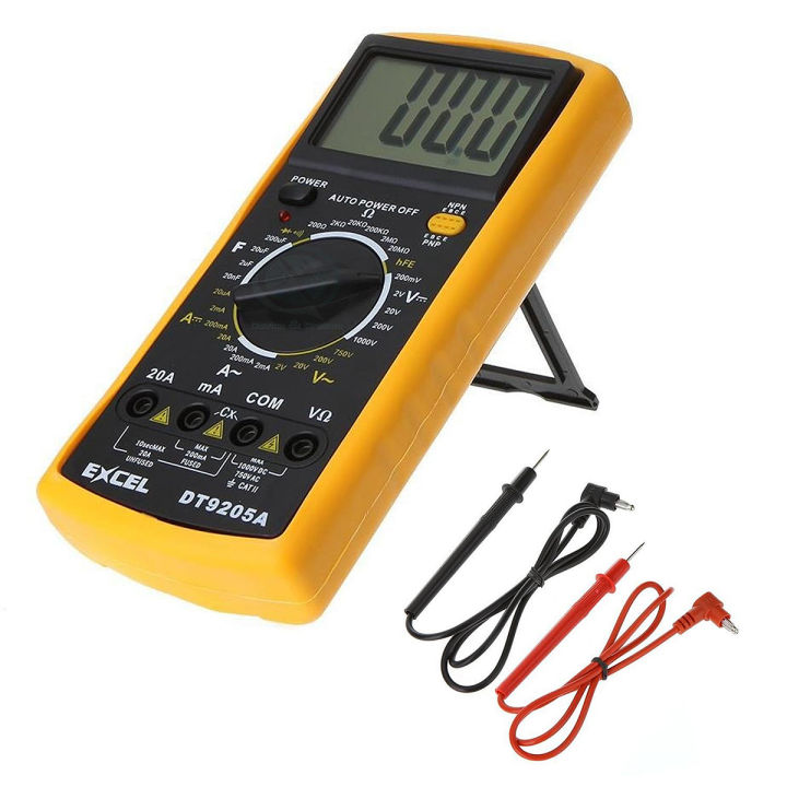 Uxcell DMiotech AC/DC LCD Multimeter Volt Current Ohm Digital Clamp