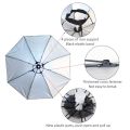 Foldable Head Umbrella Hat Anti Rain Anti Sun Head Mounted Headwear Sun Cap Outdoor Fishing Golf Cycling Hiking Camping Shade. 