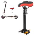 Durable Adjustable Electric Scooter Seat Saddle For Xiaomi M365 Scooter Black Red. 