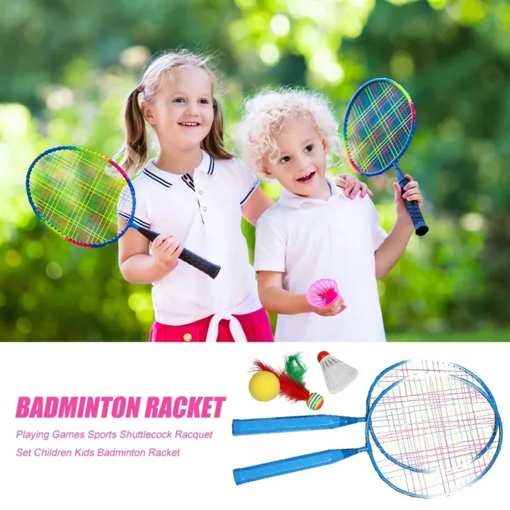 Shuttlecock%20Racquet%20with%20Badminton%20Ball%20Indoor%20Outdoor%20Team%20Playing%20Games%20Toys%20Badminton%20Racket%20for%20Children%20Kids%20-%20Image%204