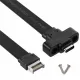 USB 3.1 Front Panel Type E Male To USB-C Type C Expansion Cable Computer Motherboard Connector Wire Cord Line. 