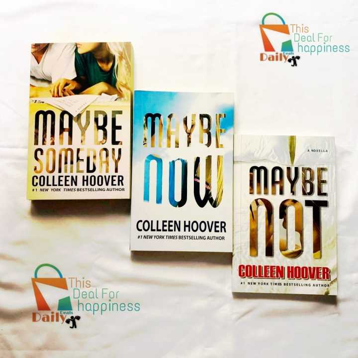 Colleen%20Hoover%203%20Books%20Collection%20Set%20(%20Maybe%20Not%20,%20Maybe%20Now%20,%20Maybe%20Someday%20)%20Paperback%20-%20Image%202