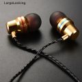 [LargeLooking] Wired earbuds noise cancelling stereo earphones heavy bass sound sport headset ♨On sale. 