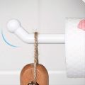 Kitchen Tissue Holder Hanging Toilet Roll Paper Towel Holder Rack Kitchen Bathroom Cabinet Door Hook Holder Organizer.