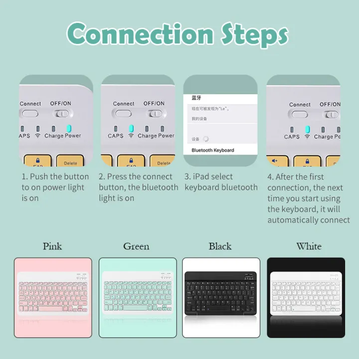 10inch%20Bluetooth%20Wireless%20Keyboard/Mouse%20Portable%20Ultrathin%20Lightweight%20For%20iPad%20Tablet%20Android%20Cellphone%20Laptop%20-%20Image%205
