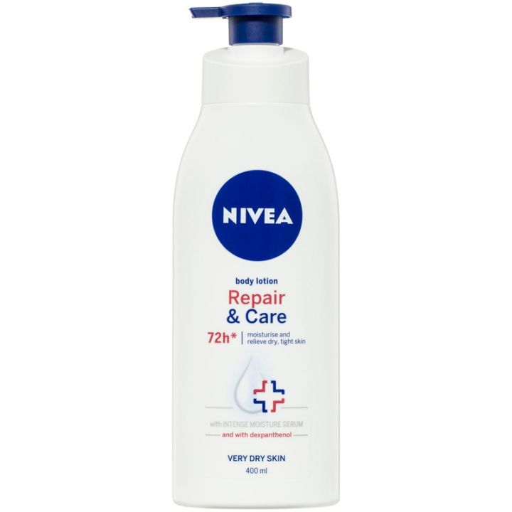 International Germany product Nivea Repair & Care Body Lotion used for male/ female - 400 ml
