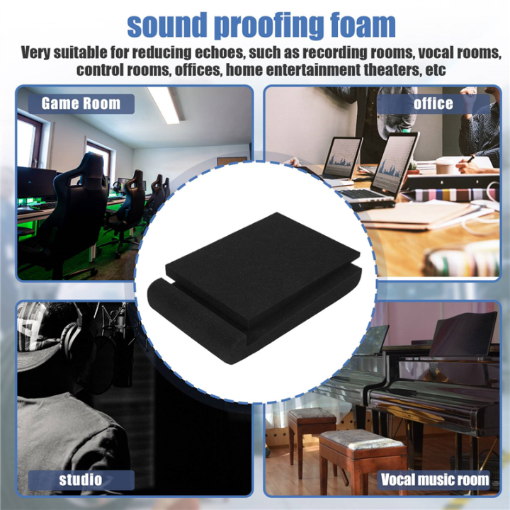 Speaker%20Pads,%20Isolation%20Pads,High%20Density%20Studio%20Monitor%20Foam,%20Studio%20Monitor%20Stand%20Pads,%20Speaker%20Base,28X19X4cm%20-%20Image%204