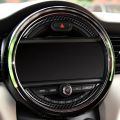 BRADOO- Carbon Fiber for Mini Cooper F55 F56 Console Navigation Screen Frame Trim.