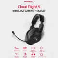 Kingston HyperX Cloud Flight S 2.4G Wireless Gaming Headset with Virtual 7.1 Surround Sound Support Qi Wireless Charging. 