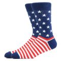 Men's Socks Cartoon Design Funny Socks Universe Spe Speship Stripe Socks Happy Style ple Sports Socks Men-(EU(39-46)).