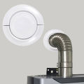 ECHIDNA Wall Duct Cover Adhesive Convenient Wall Split Flange Hole Escutcheon.